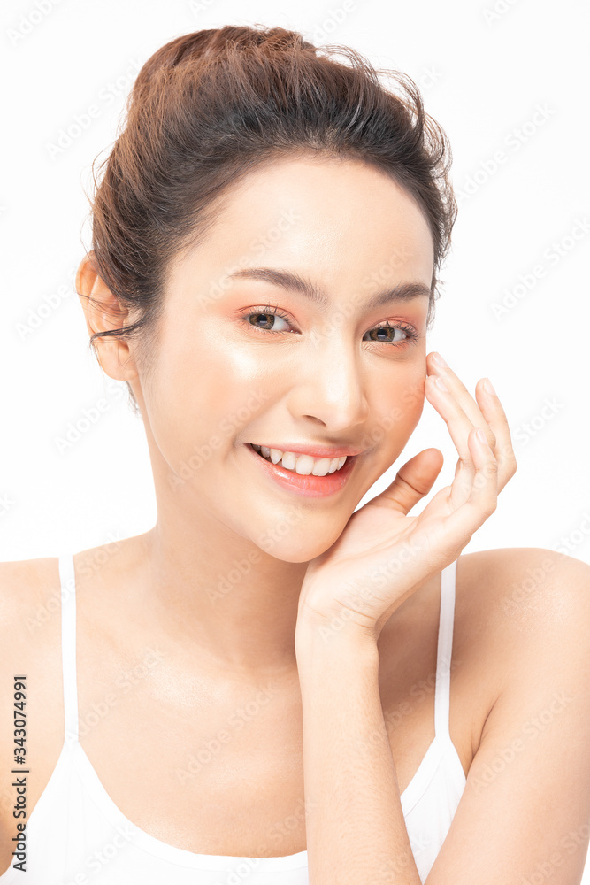 wellness, treatment, beauty, cheerful, applying, asia, asian, attractive, background, beautiful, body, brightness, calm, care, cheeks, chinese, clean, cosmetics, cream, cute, elegance, expression, eye