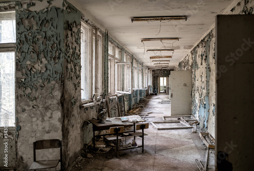 Obraz na płótnie Chernobyl - Prypiat Exclusion Zone w salonie