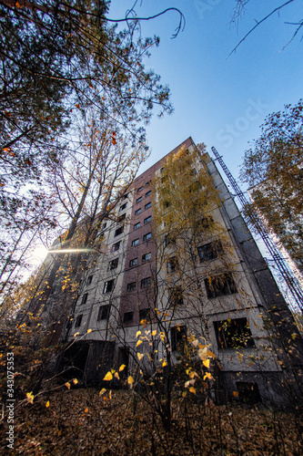 Obraz na płótnie Chernobyl - Prypiat Exclusion Zone w salonie