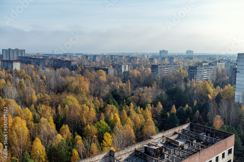 Obraz na płótnie Chernobyl - Prypiat Exclusion Zone w salonie