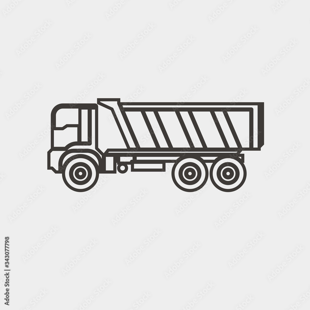 truck icon vector illustration and symbol for website and graphic design truck icon vector illustration and symbol for website and graphic design