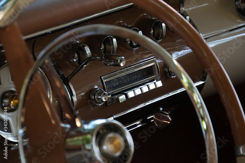 Vintage Car Close-Up 