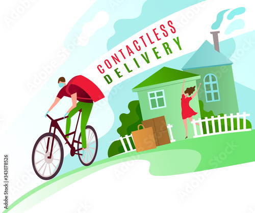 Contactless delivery image