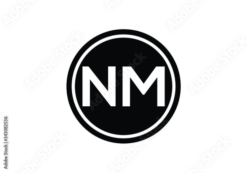 Initial Monogram Letter N M Logo Design Vector Template. NM Letter Logo Design Free Download Initial Monogram Letter N M Logo Design Vector Template. NM Letter Logo Design - GFXLoad
