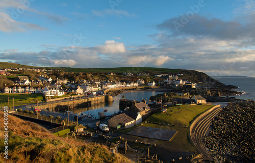 Portpatrick Harbour Late Sun