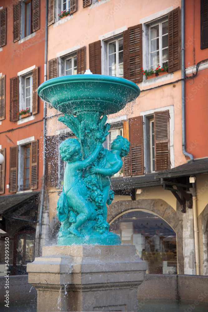 Old city Chambery, France