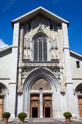 Obraz na płótnie Chambery Cathedral, FRance
w salonie