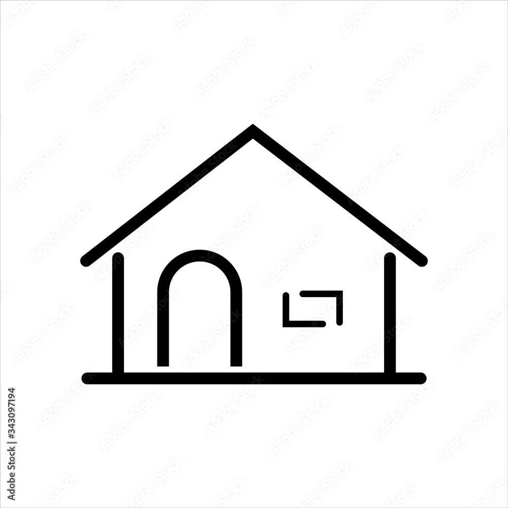 Home Vector icon illustration design template Home Vector icon illustration design template