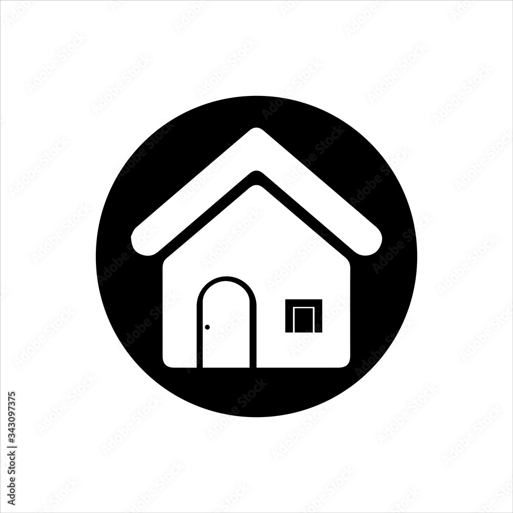 Home Vector icon illustration design template Home Vector icon illustration design template