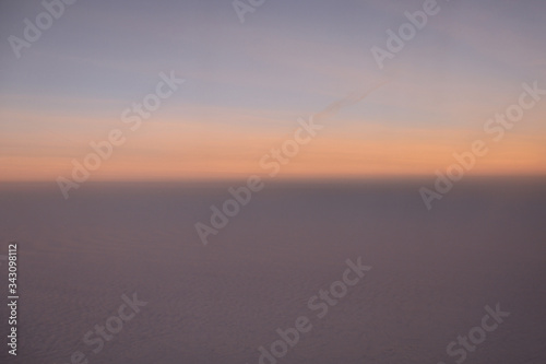 Himmel Flug Wolken