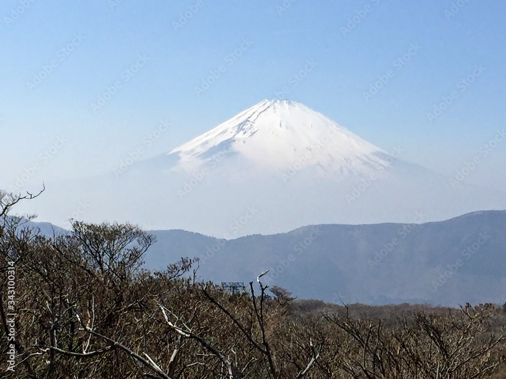 Fototapeta premium Japan Series: Fuji Mountain:
