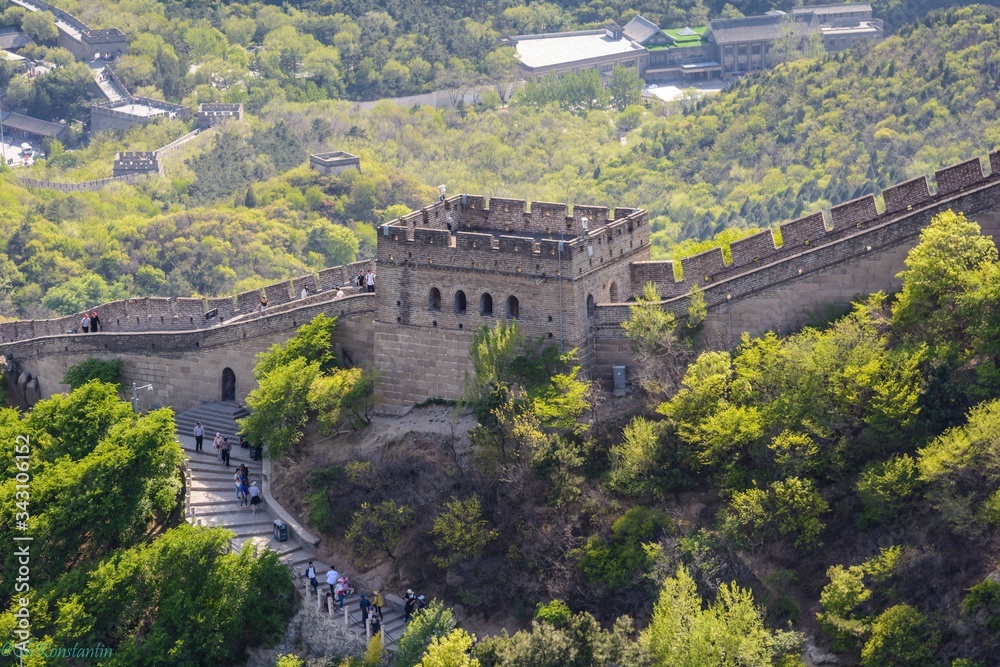 beautiful watchtower. The Great Wall of China