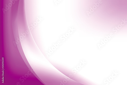 Abstract Blurry Purple White Curve Background Design Template Vector