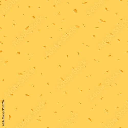 Vector cheese realistic seamless texture or background