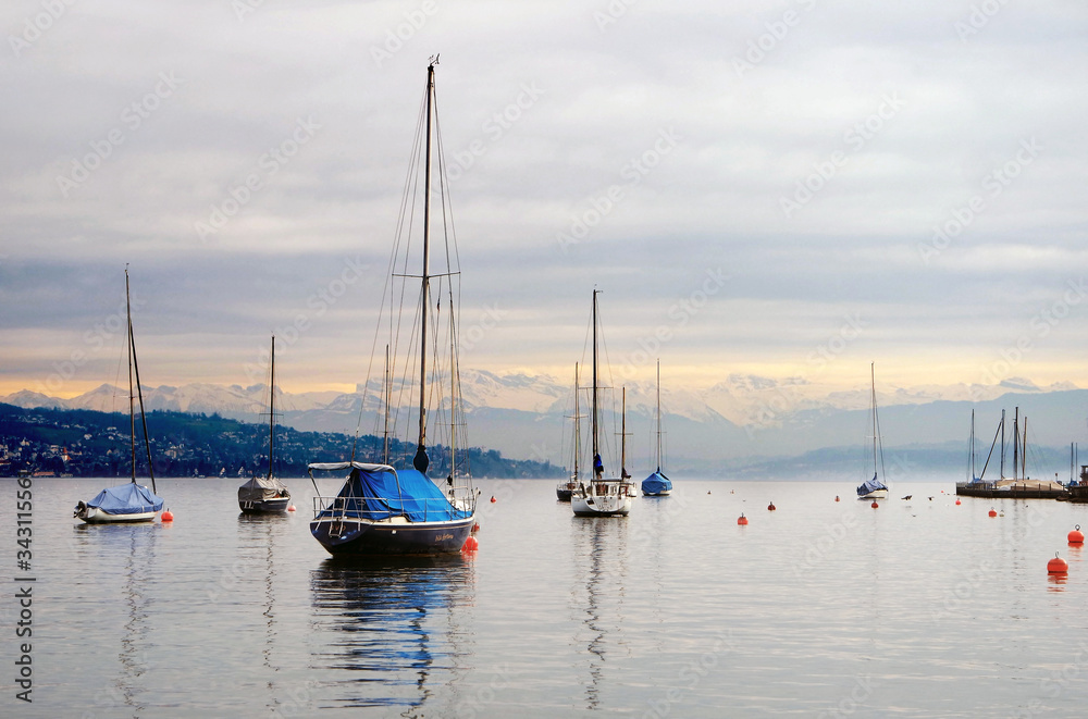 Lake Zürich, Switzerland
