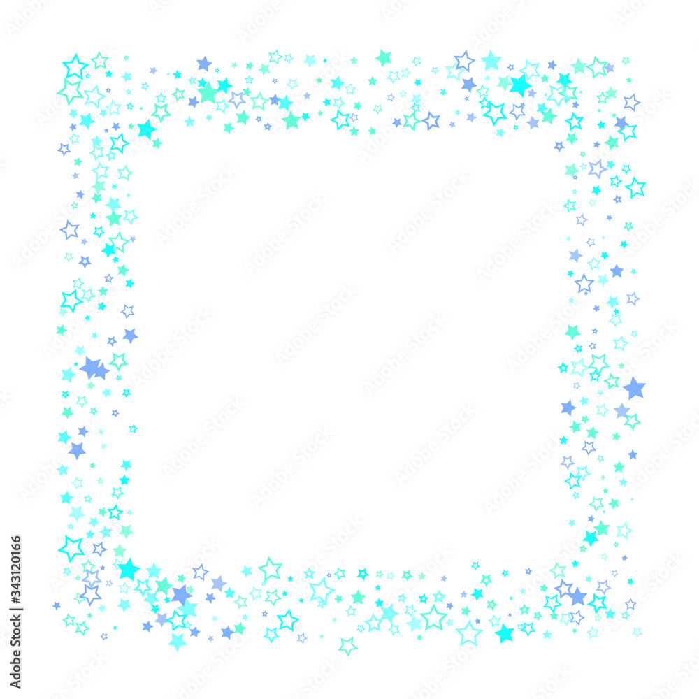 Blue, cyan, turquoise glitter stars confetti Blue, cyan, turquoise glitter stars confetti