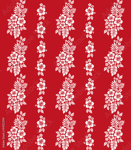 pattern hibiscus