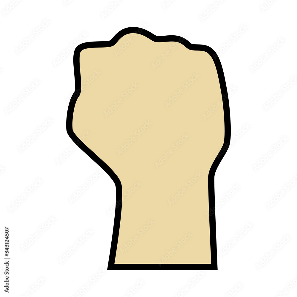 hand gesture flat icon object hand gesture flat icon object