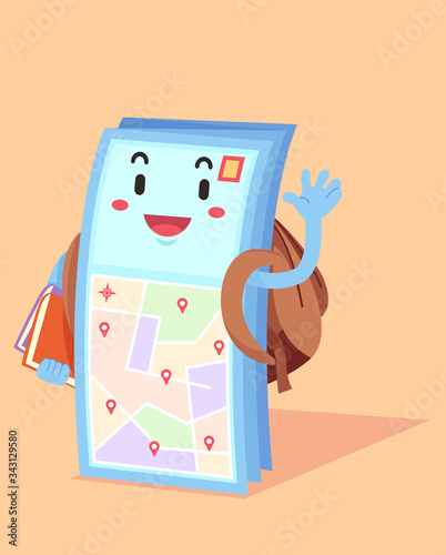 Mascot Campus Map Backpack ...