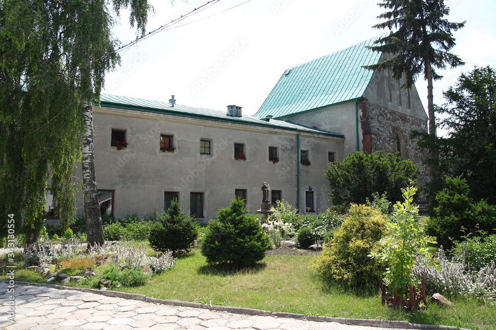 Franciscan monastery in Checiny in Poland
Franciscan monastery in Checiny in Poland