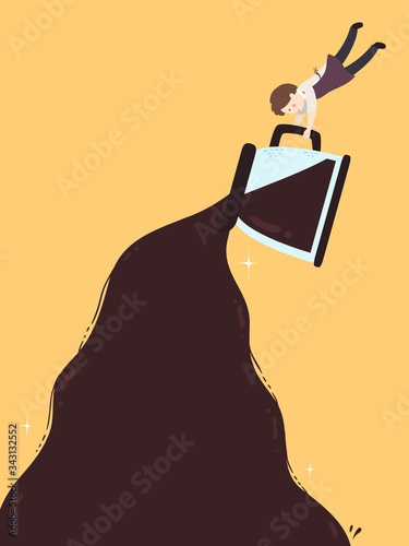 Man Pour Coffee Background ...