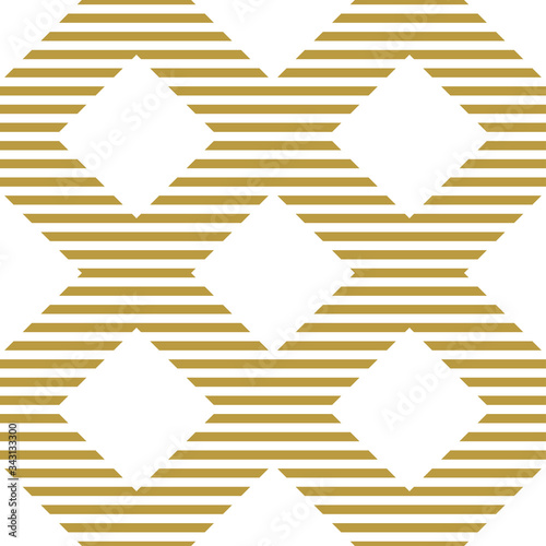 Seamless abstract retro geometric vector background.