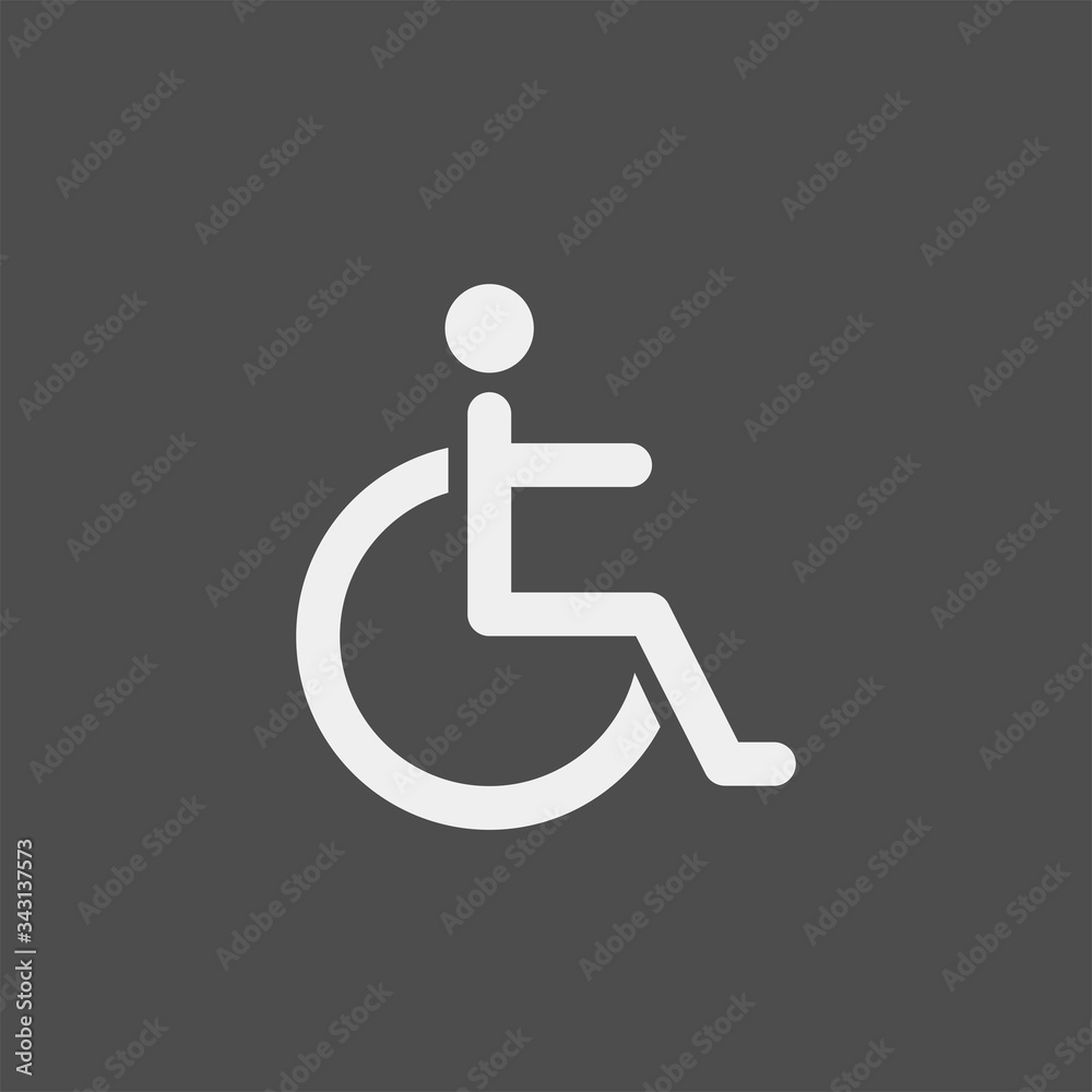 Invalid carriage flat vector icon. Invalid flat vector sign Invalid carriage flat vector icon. Invalid flat vector sign