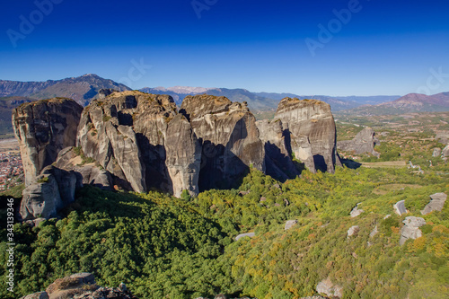 Greece. Nature. Cliffs in t...