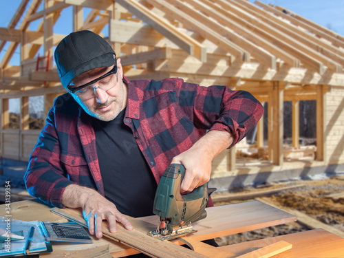 The Builder carries the boa...