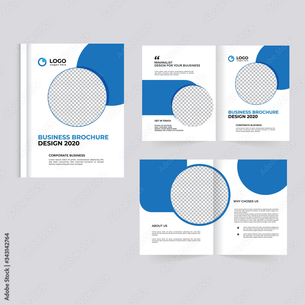 Creative Brochure and flyer cover design for business