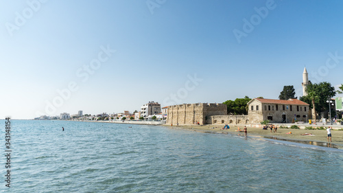 Wallpaper Mural The Finikoudes beach in the city centre, Larnaca, Cyprus. Torontodigital.ca