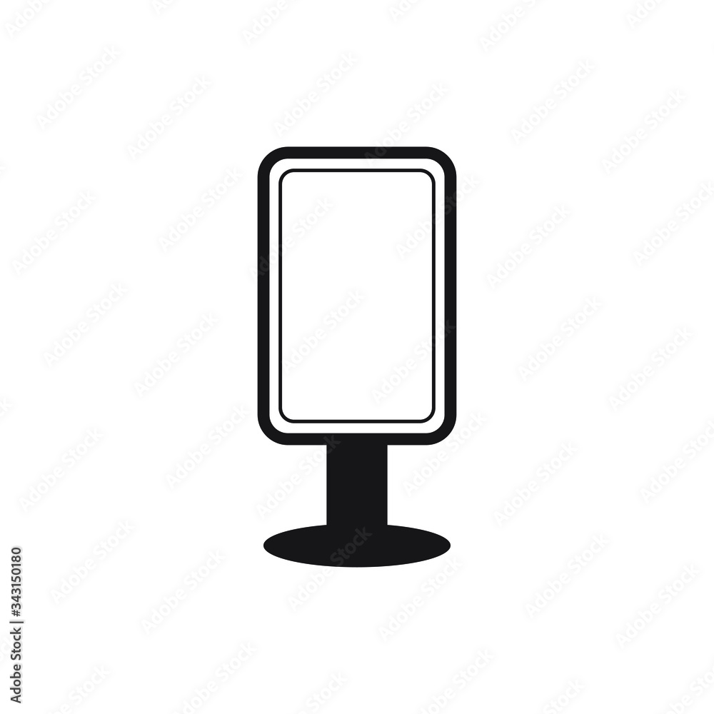 Billboard icon design. vector illustration Billboard icon design. vector illustration