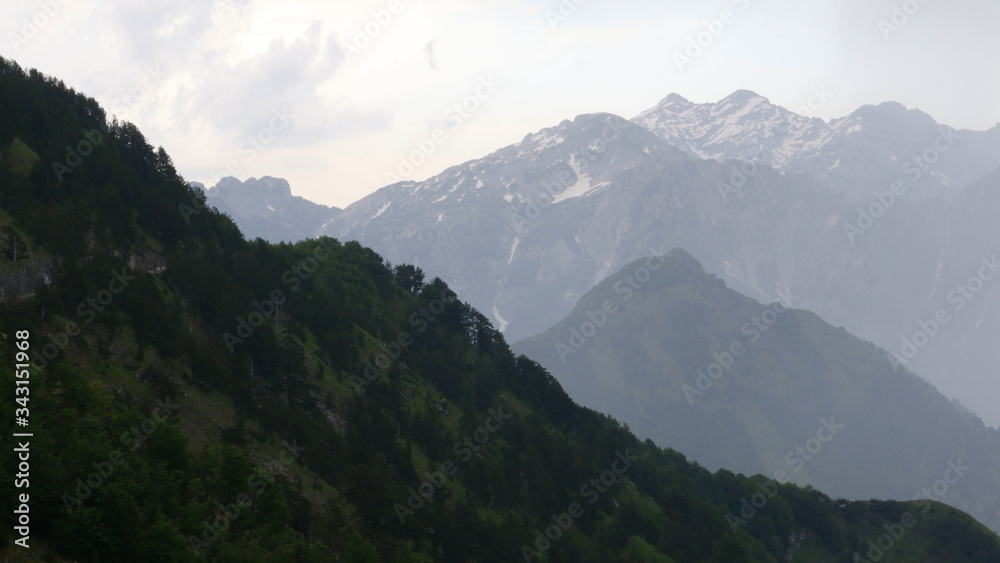 In the Albanian Alps