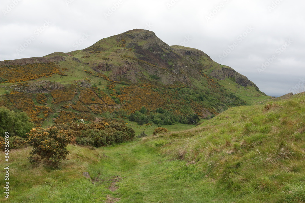 Arthur's Seat outside of Edinburgh