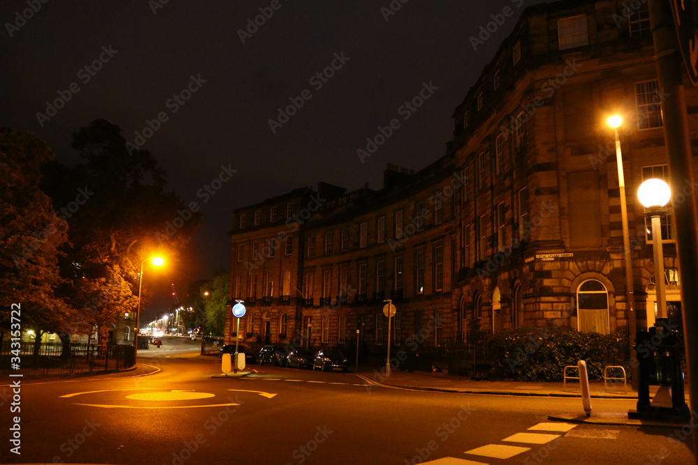 Midnight Street Photography in Edinburgh