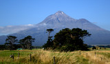 Mount Taranaki, on the west coast of New Zealand's North Island
