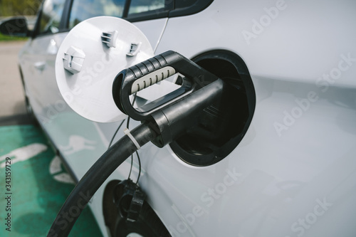 Electric car public charging