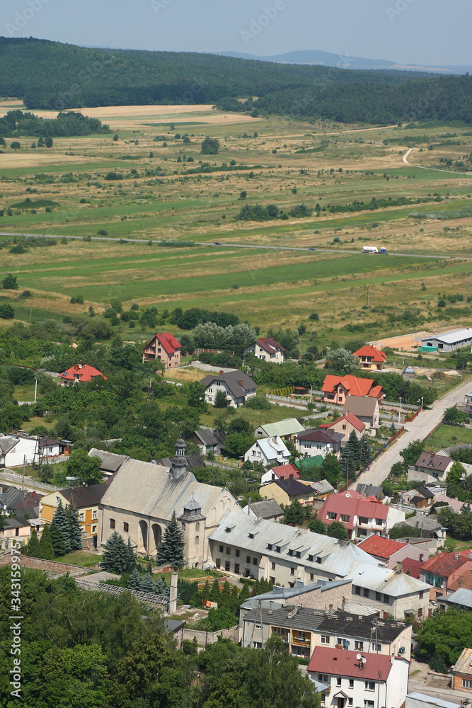
Bernardine Monastery in Checiny in Poland