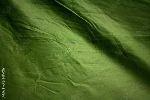 green fabric background