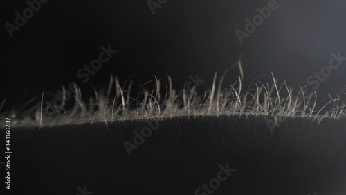 4K - Hair Standing Up Goose Bumps on Skin photo