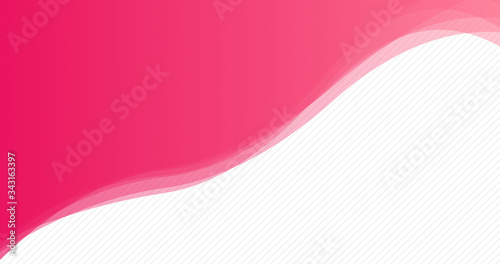 Abstract pink soft pastels wavy background vector illustration with place for your text for posters and banners.