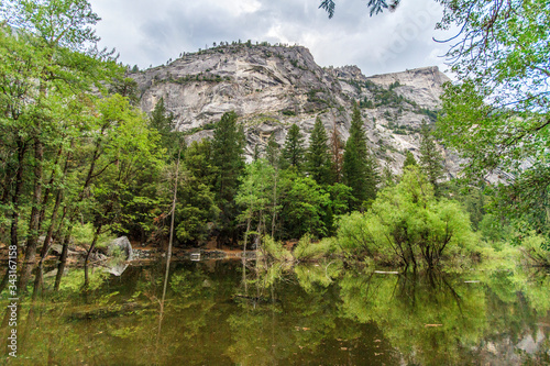 Mirror Lake in Yosemite National Park