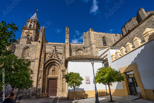 The San Miguel church in the town of Jerez de la Frontera in Andalusia, Spain photo