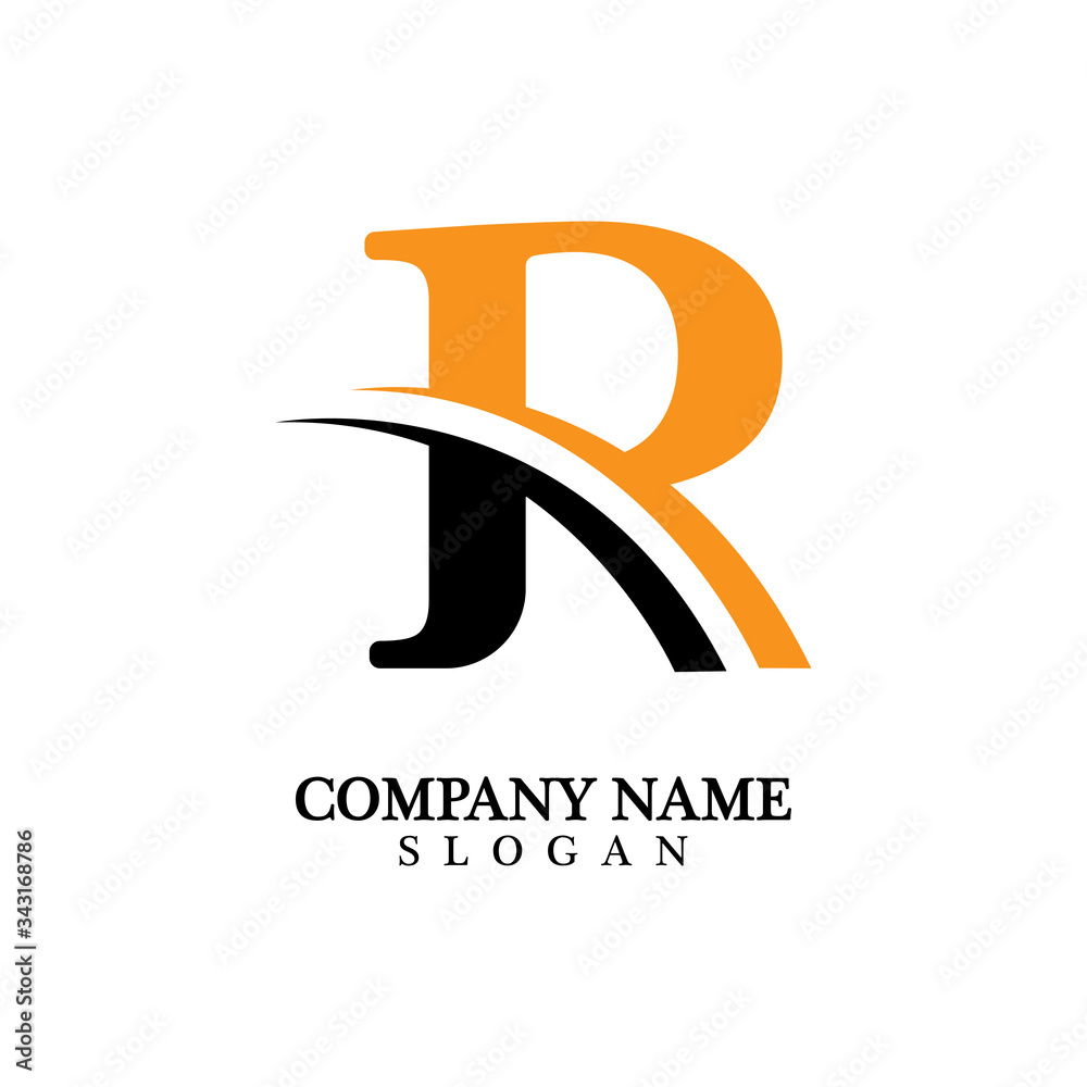 R Letter Logo Business Template Vector icon R Letter Logo Business Template Vector icon