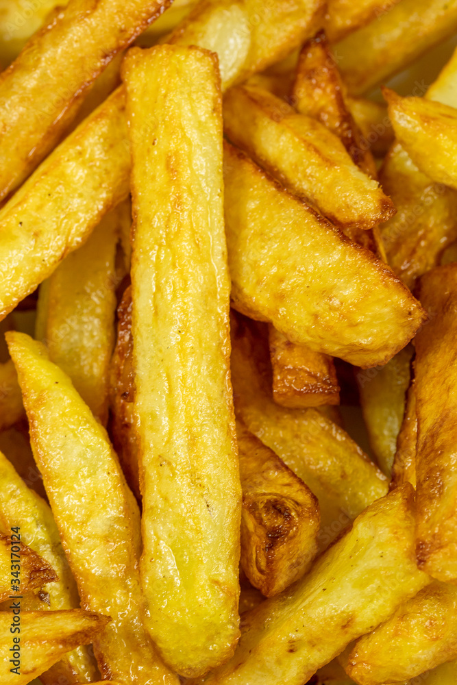 tas de frites françaises croustillantes et dorées tas de frites françaises croustillantes et dorées