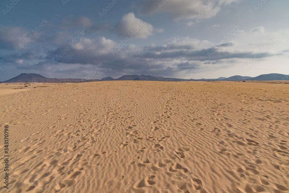 panorama island fuerteventura island in the desert panorama island fuerteventura island in the desert