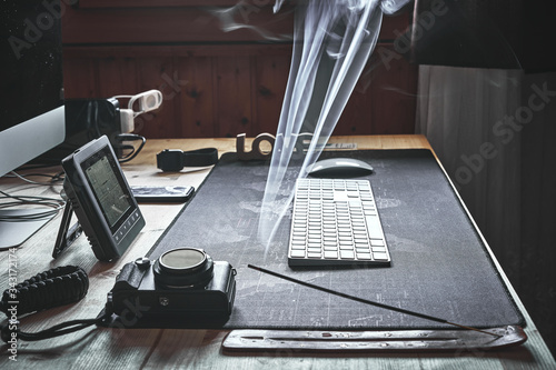 Work Photographer table