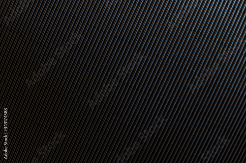 abstract black cardboard striped background
