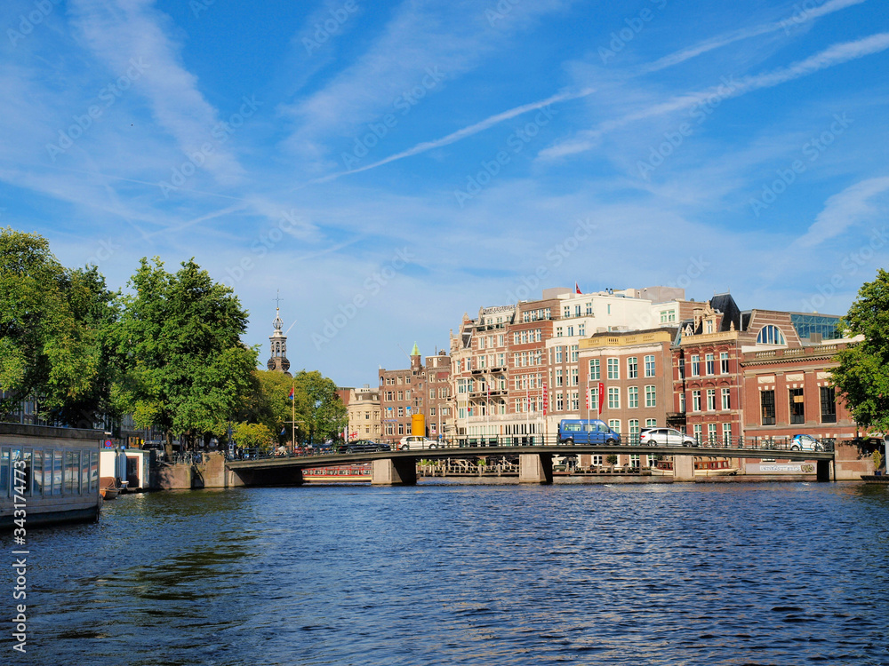 The canals of Amsterdam, The Netherlands