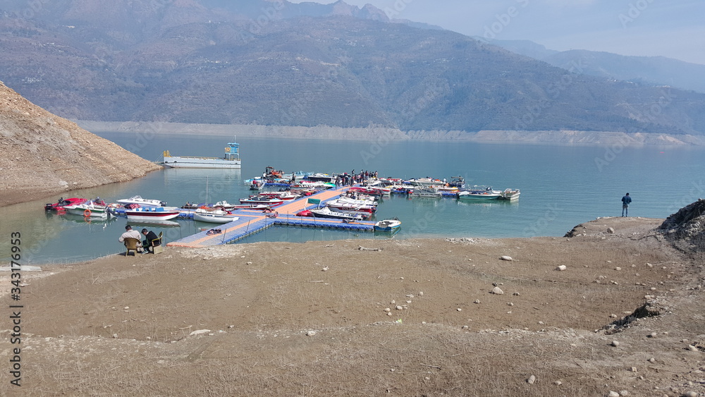 Obraz premium The boating station